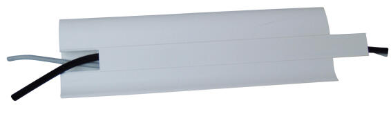 Skirting PVC Hide Cable White-12x60x2500mm