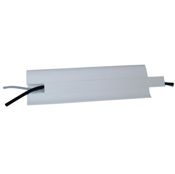 Skirting PVC Hide Cable White-12x60x2500mm