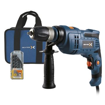 DEXTER Impact Drill 900W with Promo Textile Bag