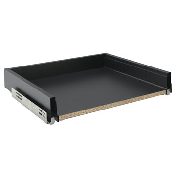 Delinia Kitchen Cupboard In Drawer Runner Slide System With Soft Close L60Cmxh9.9Cmxd48Cm