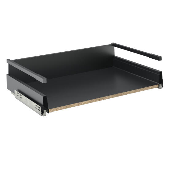  Delinia Kitchen Cupboard In Drawer Runner Slide System With Soft Close L 80Cmxh18.4Cmxd48Cm