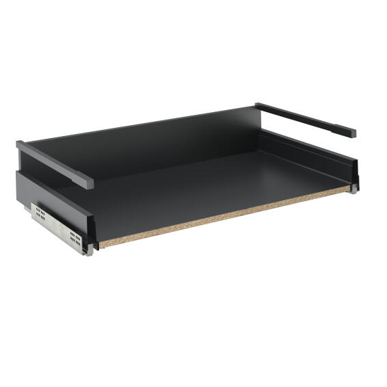 Delinia Kitchen Cupboard In Drawer Runner Slide With Soft Close L90Cmxh18.4Cmxd48 Cm