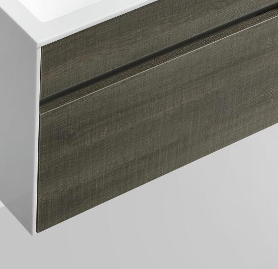 Basin cabinet front panel set Simplicity oak 1200 (front panels only)
