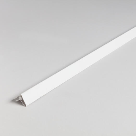 White PVC Corner Profile L2600mm