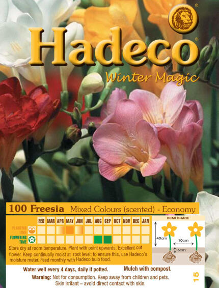 FREESIAS MIXED ECONOMY.
