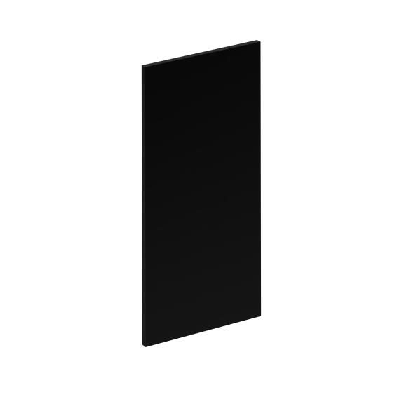 Delinia Kitchen Side Panel Soho Black L37Cm X H77Cm