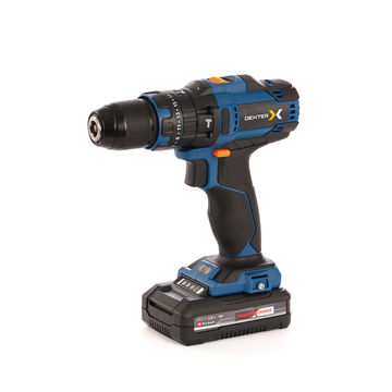 Dexter Cordless Impact Drill Kit 18V 2,5Ah Battery & Charger