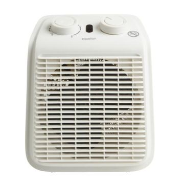 Equation Five 2 Fan Heater White 2000W 