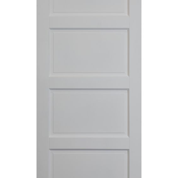 Interior Door Florida 4 Panel Horizontal Grey