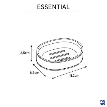 Sensea Essential Soap Dish Black
