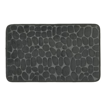 Sensea Cocoon Bathmat Pebble Design Grey W50cmxL80cm
