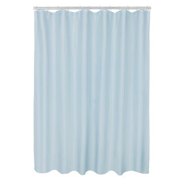 Sensea Easy Polyester Shower Curtain Aqua Blue W180cmxH200cm