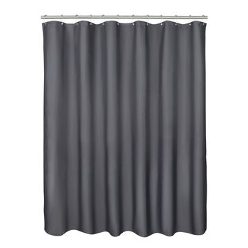 Sensea Remix Polyester Shower Curtain Black W180cmxH200cm