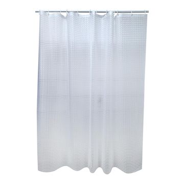 Sensea Essential Peva Shower Curtain Clear W180cmxH200cm