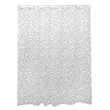 Sensea Essential Peva Shower Curtain Dots Design W180cmxH200cm