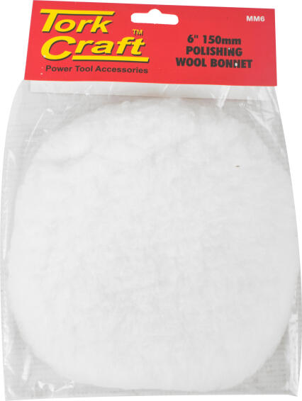 Polishing Bonnet Wool TORKCRAFT 150mm
