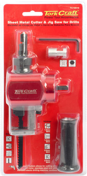 Nibbler jig saw attachment TORKCRAFT for drill