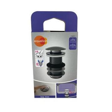 CHROME POP-UP BASIN WASTE