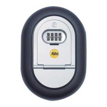 Combination key access box yale