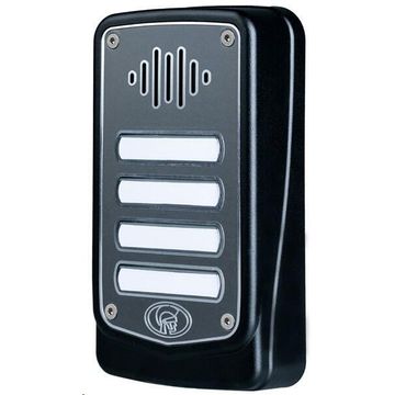 Centurion G-Speak Ultra Metal Fascia – 4-Button GSM Intercom