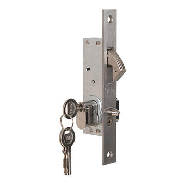 Sliding hook slam cylinder lock assa abloy