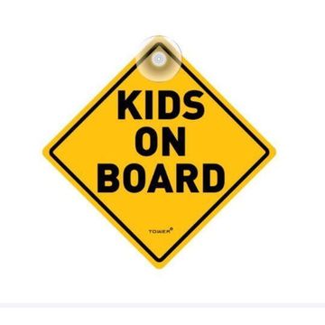 KIDS ON BOARD SIGN