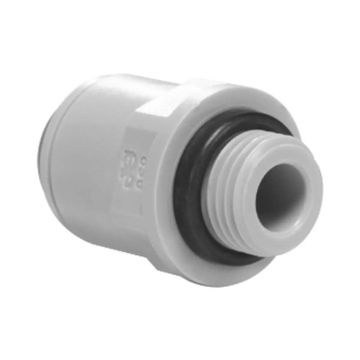 STRAIGHT ADAPTOR (BSP THREAD)1/4X1/4