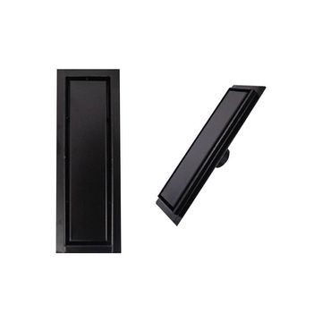 BIJIOU SHOWER CHANNEL 500MMX70MM BLACK