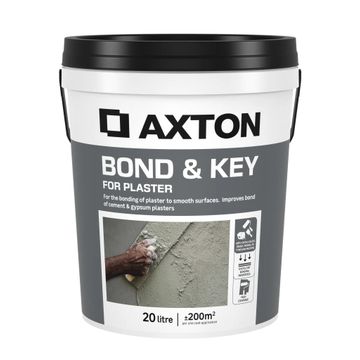 Axton key & bond for plaster 20lt