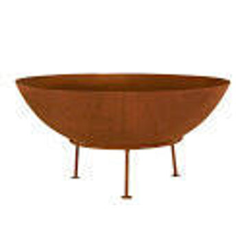 Storm Firepit 58Cm Rust