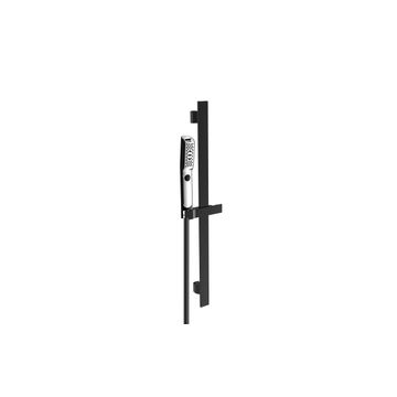 Sensea wall bar slider hand shower hose black h76.5 x w18.4 x d76.5