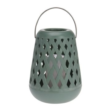 H&S - LED LANTERN LIGHT WITH BATTERY GREEN