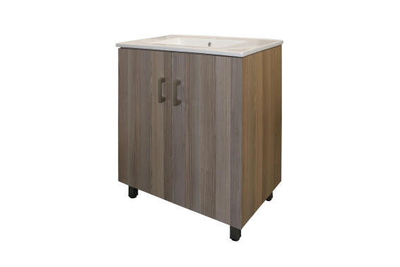 Cabinet 2 door vanity Marlene 75CM Basin included