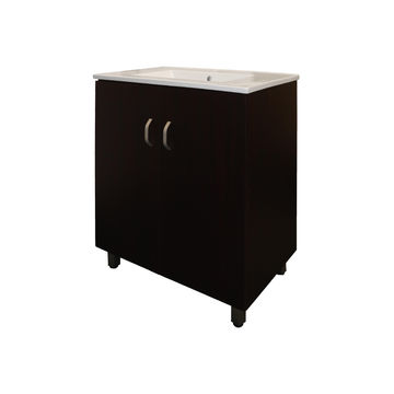 Cabinet 2 door vanity Marlene Mahogany 75CM Basin included