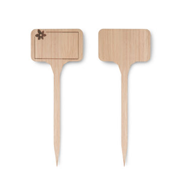 PLANT T BAMBOO STICK LABELS 6PACK 14,5CM