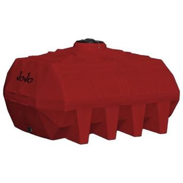 5000LT HORIZONTAL WATER TANK RED