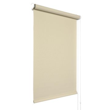Mini roller blind screen 202 beige-white 115x150