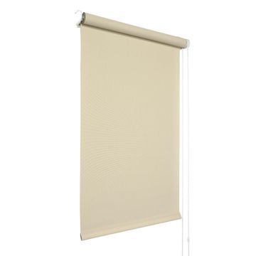 Mini roller blind screen 202 beige-white 48x150