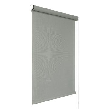 Mini roller blind screen 203 gray-white 81x150