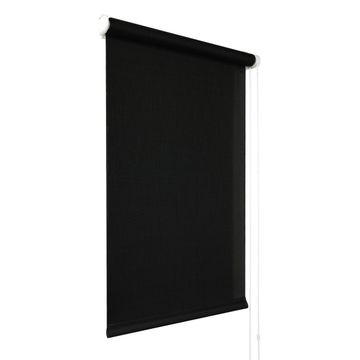 Mini roller blind screen 211 black 98x150cm