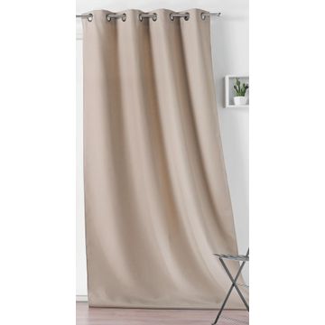 CURTAIN EXTERIOR BEIGE 135X240CM