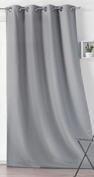 CURTAIN EXTERIOR L/GREY 135X240CM