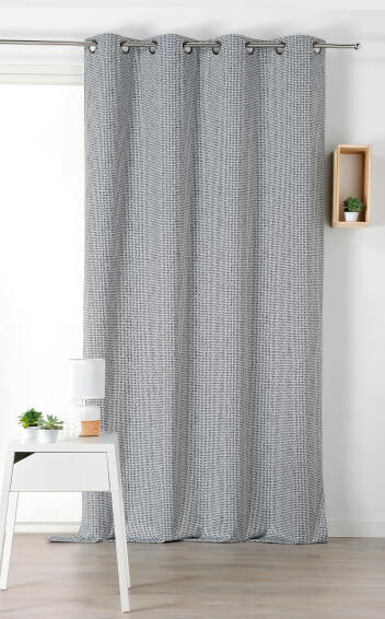 CURTAIN BLOCKOUT GIANI BLACK 145X240CM