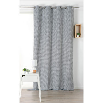 CURTAIN BLOCKOUT GIANI BLACK 145X240CM