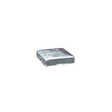 Set Of 2 Metal Pyramid Caps 90 mm X 90 mm