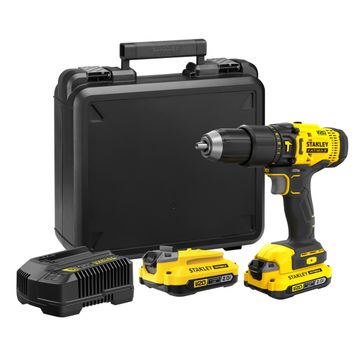 FATMAX Cordless Hammer Drill Drive Kit V20 18V with Battery & Charger