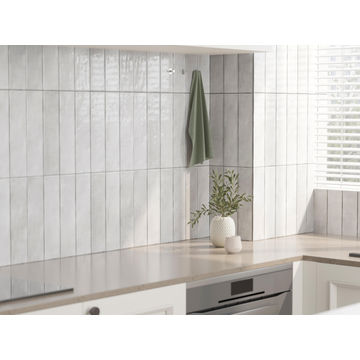 Wall Tile Ceramic Linen 75x300mm (0.99m2/box)