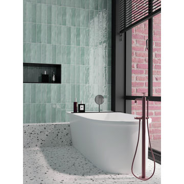 Wall Tile Ceramic Caramel Pistachio 75X300 (0.99m2/box)