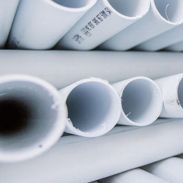 PVC pipe 110mm x 6m above ground