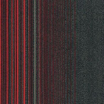 Carpet coastline red charcoal 006 500x500mm